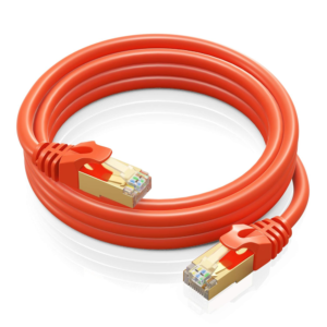 كيبل انترنت 5 متر CAT7 لون برتقالي